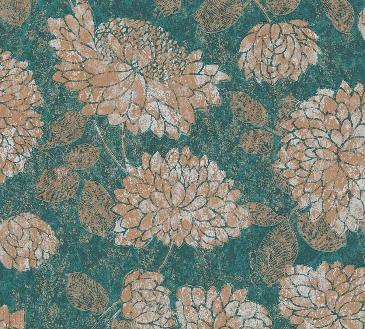 A.S.Creation Vliestapete Attractive 2 Floral grün B/L: ca. 53x1005 cm Attractive 2 - grün (53,00/1005,00cm) - A.S.Creation