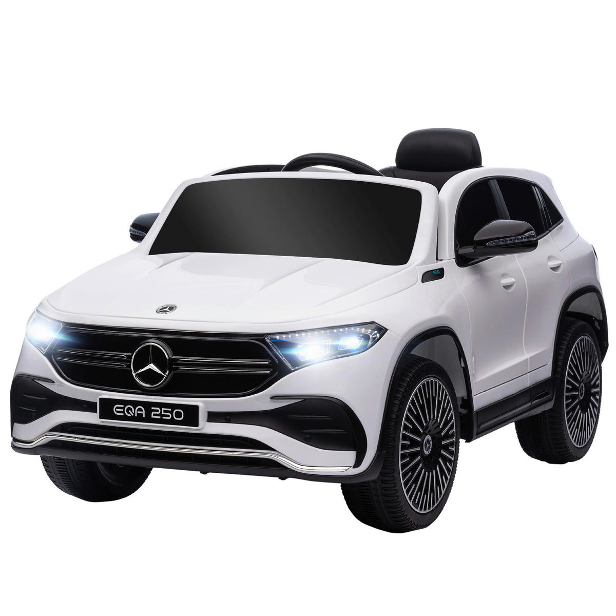 HOMCOM Kinderauto weiß B/H/L: ca. 69x111,5x52,5 cm Elektro-Kinderauto - weiß (52,50/69,00/111,50cm) - HOMCOM