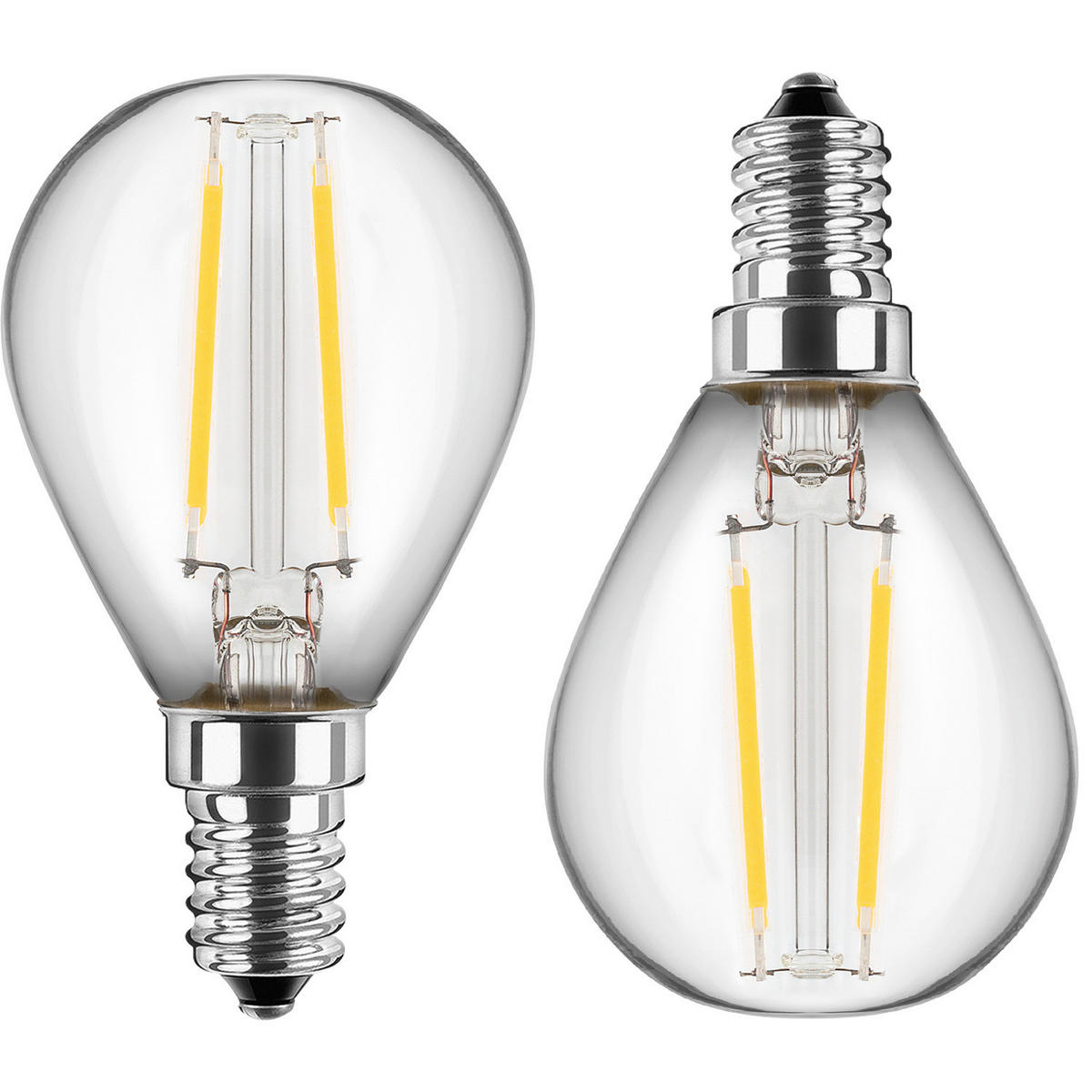 Blulaxa Leuchtmittel 49800 E14 LED-Tropfenform_2erPack E14 - Blulaxa