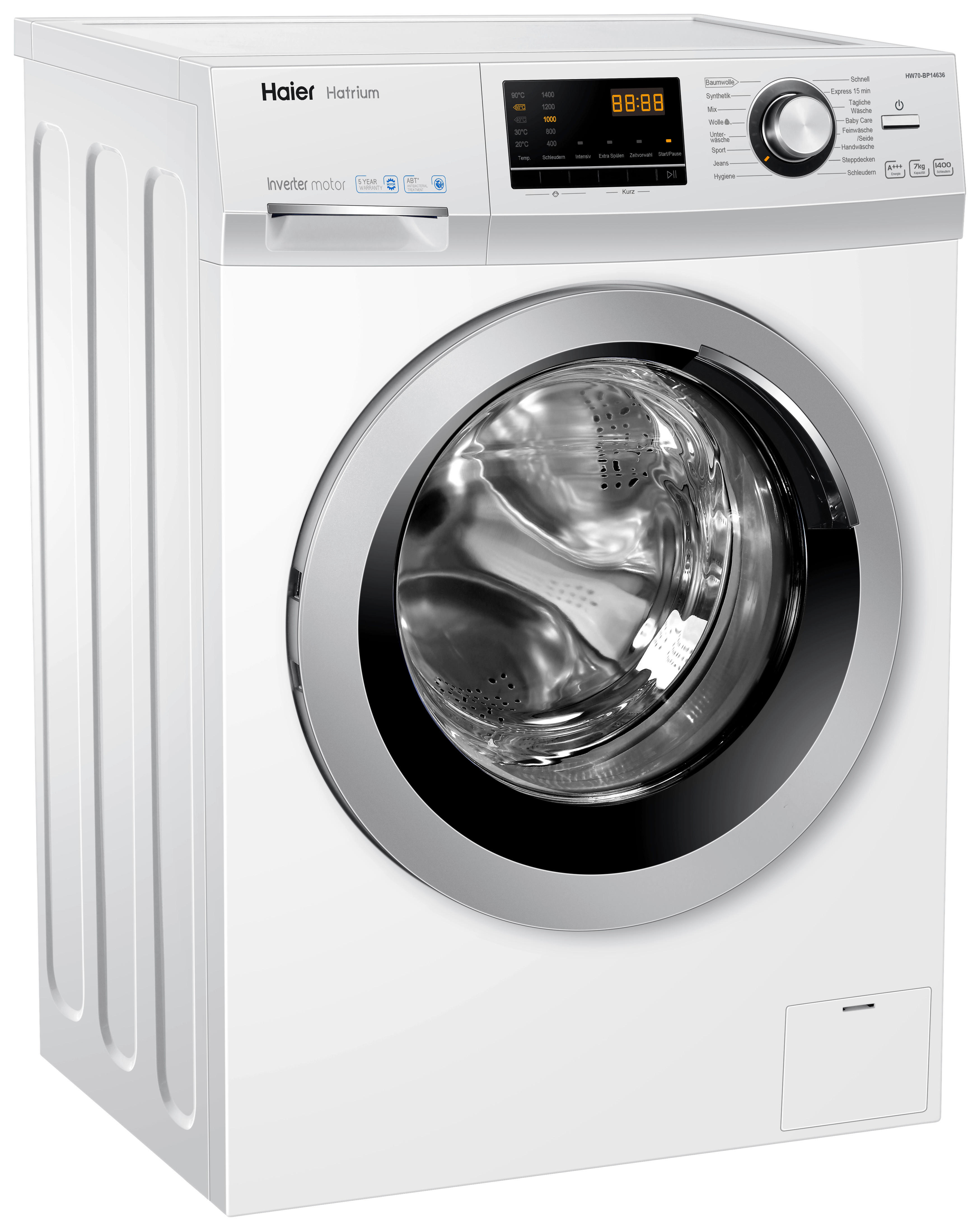 Haier Waschvollautomat HW70-BP14636N wei...