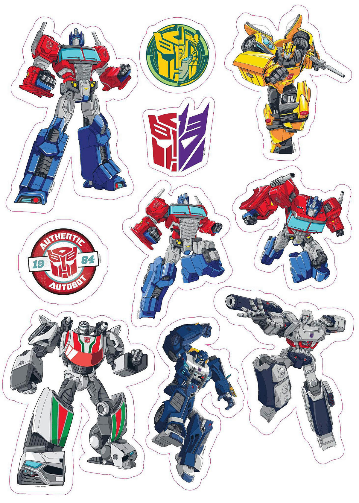Wandsticker Transformers B/L: ca. 50x70 cm Wandsticker_Transformers - (50,00/70,00cm)