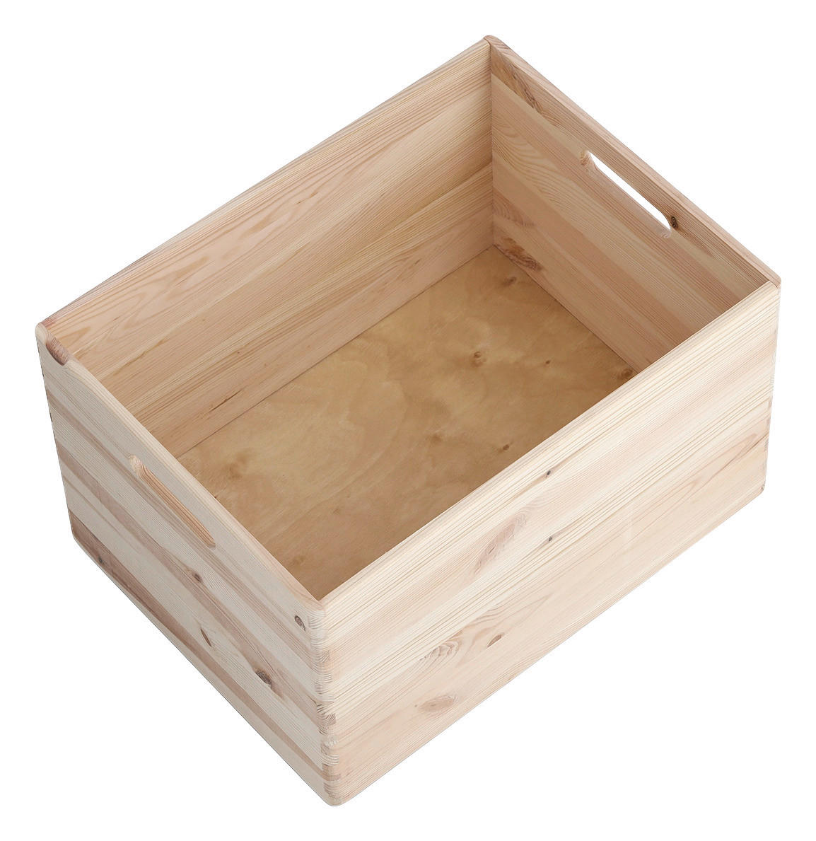Zeller Allzweckkiste natur Kiefer B/H/L: ca. 40x24x30 cm Allzweckkiste - natur (30,00/40,00/24,00cm) - Zeller