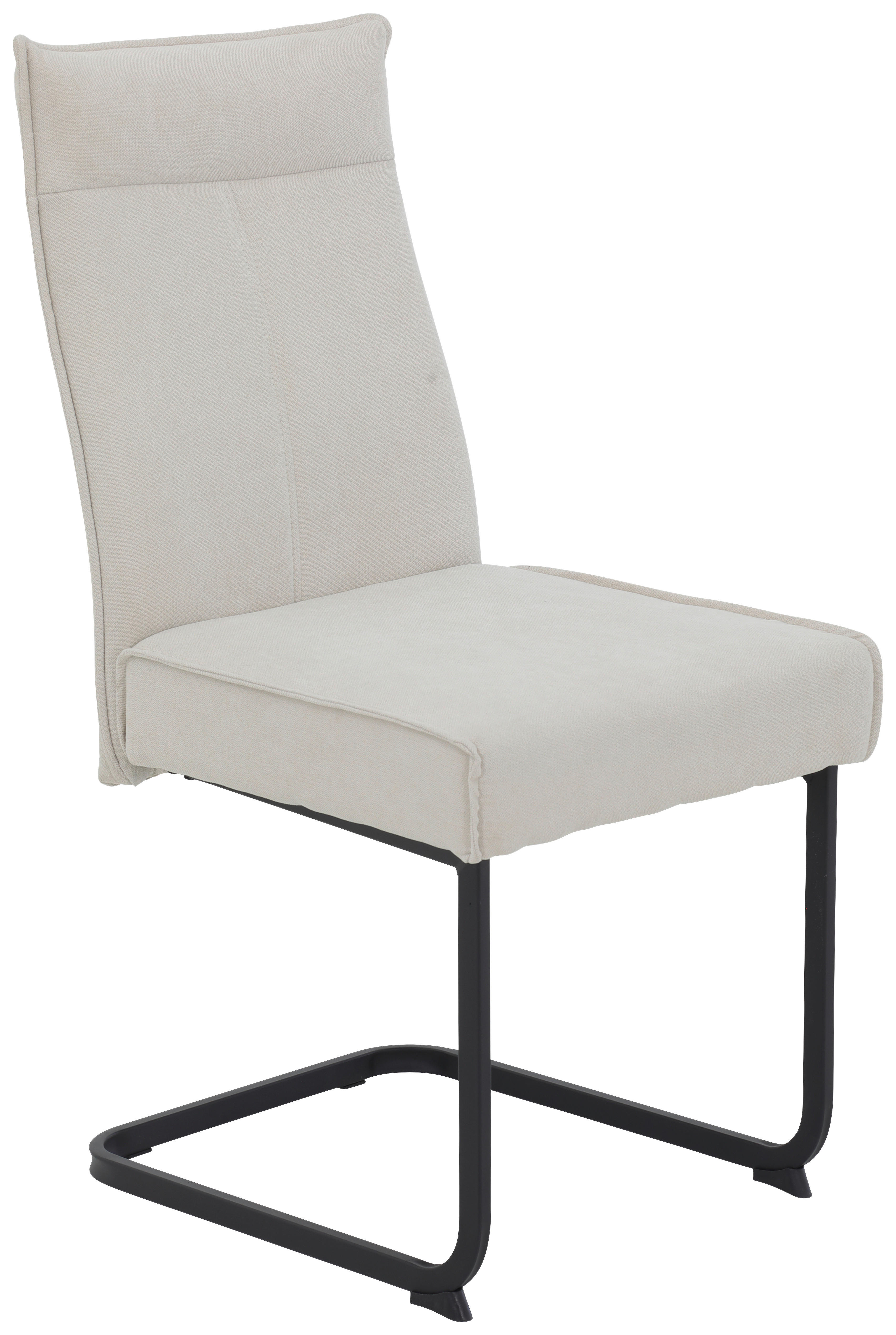 Schwingstuhl Nina beige Webstoff B/H/T: ca. 48x97x68 cm Nina - beige (48,00/97,00/68,00cm)