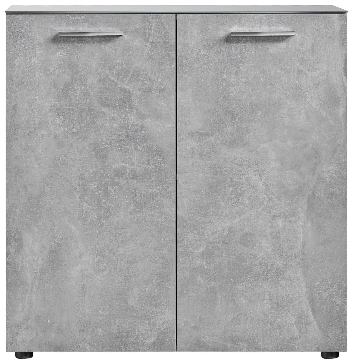 Kommode Rio Beton Optik B/H/T: ca. 80x83x35 cm Rio - Beton (80,00/83,00/35,00cm)