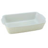 CreaTable Auflaufform Classic PASTELL Kitchen creme Steinzeug B/H/L: ca. 20x5,5x34 cm Classic PASTELL Kitchen - creme (34,00/20,00/5,50cm) - CreaTable