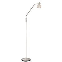 Nowa Stehleuchte 41890101 nickel matt Metall Glas H/D: ca. 150x23 cm E14 1 Brennstellen DAYTONA - nickel matt (23,00/150,00cm) - Nowa