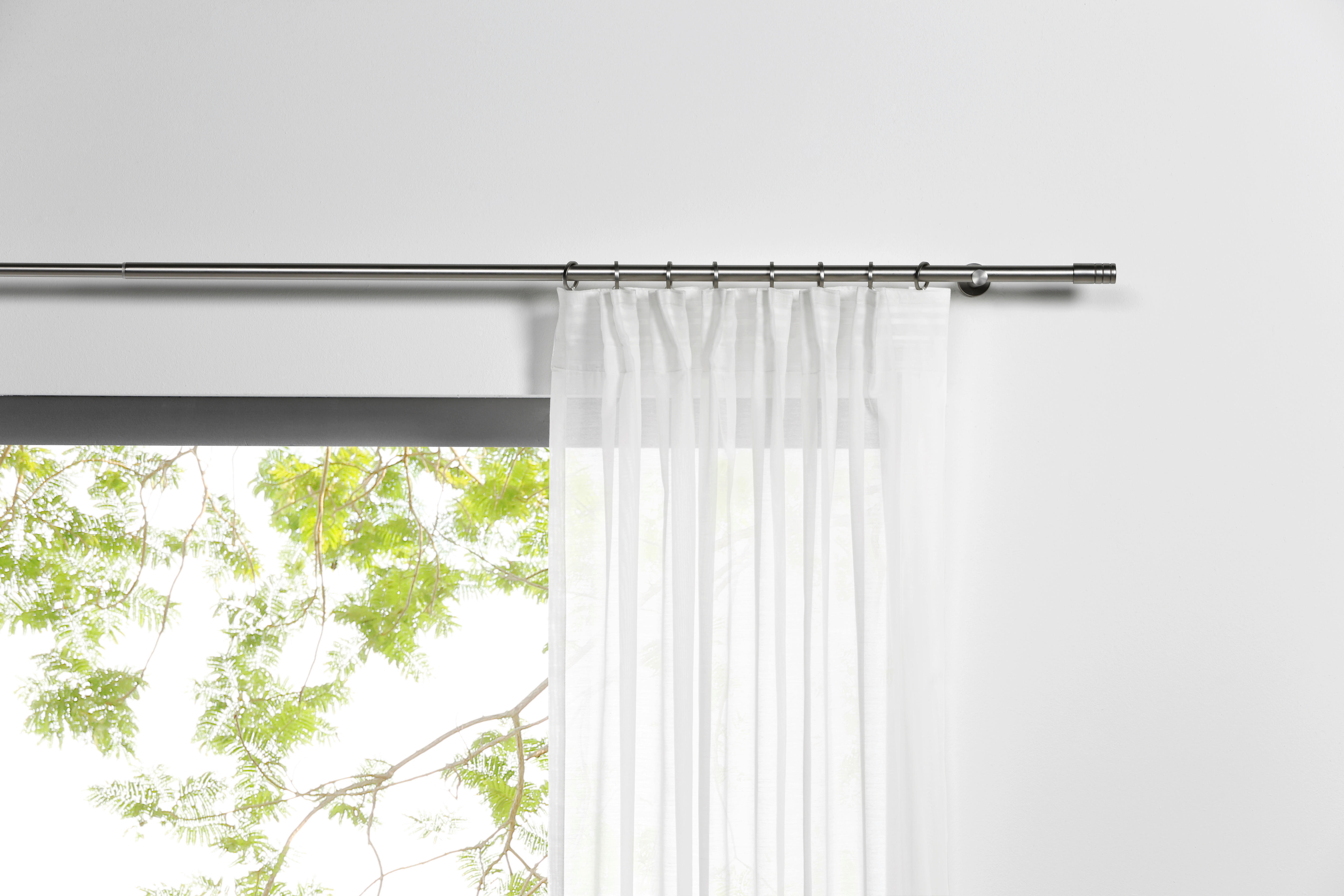 Kombivorhang PURE weiß B/L: ca. 135x300 cm PURE - weiß (135,00/300,00cm)