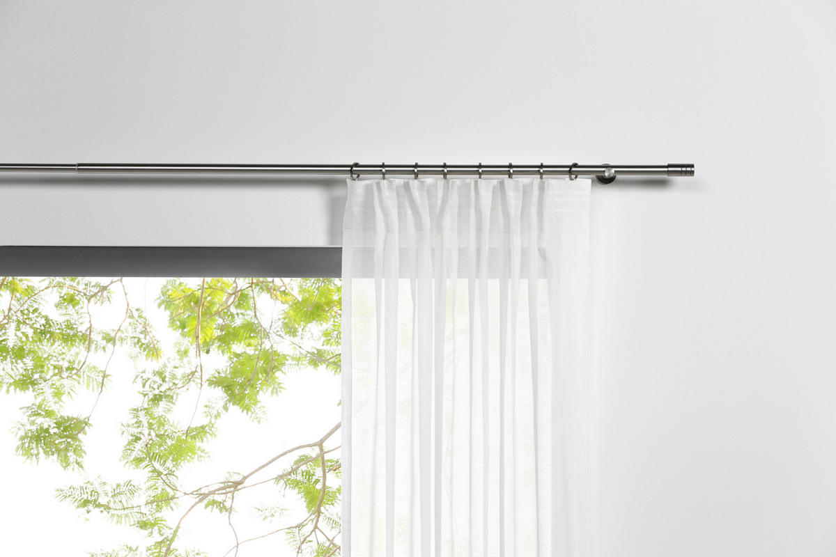 Kombivorhang PURE weiß B/L: ca. 135x300 cm PURE - weiß (135,00/300,00cm)