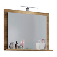 Wandspiegel Lendas Eiche Honig Nachbildung Holzwerkstoff B/H/T: ca. 60x65x17 cm Lendas - Eiche (60,00/65,00/17,00cm) - VCM Möbel