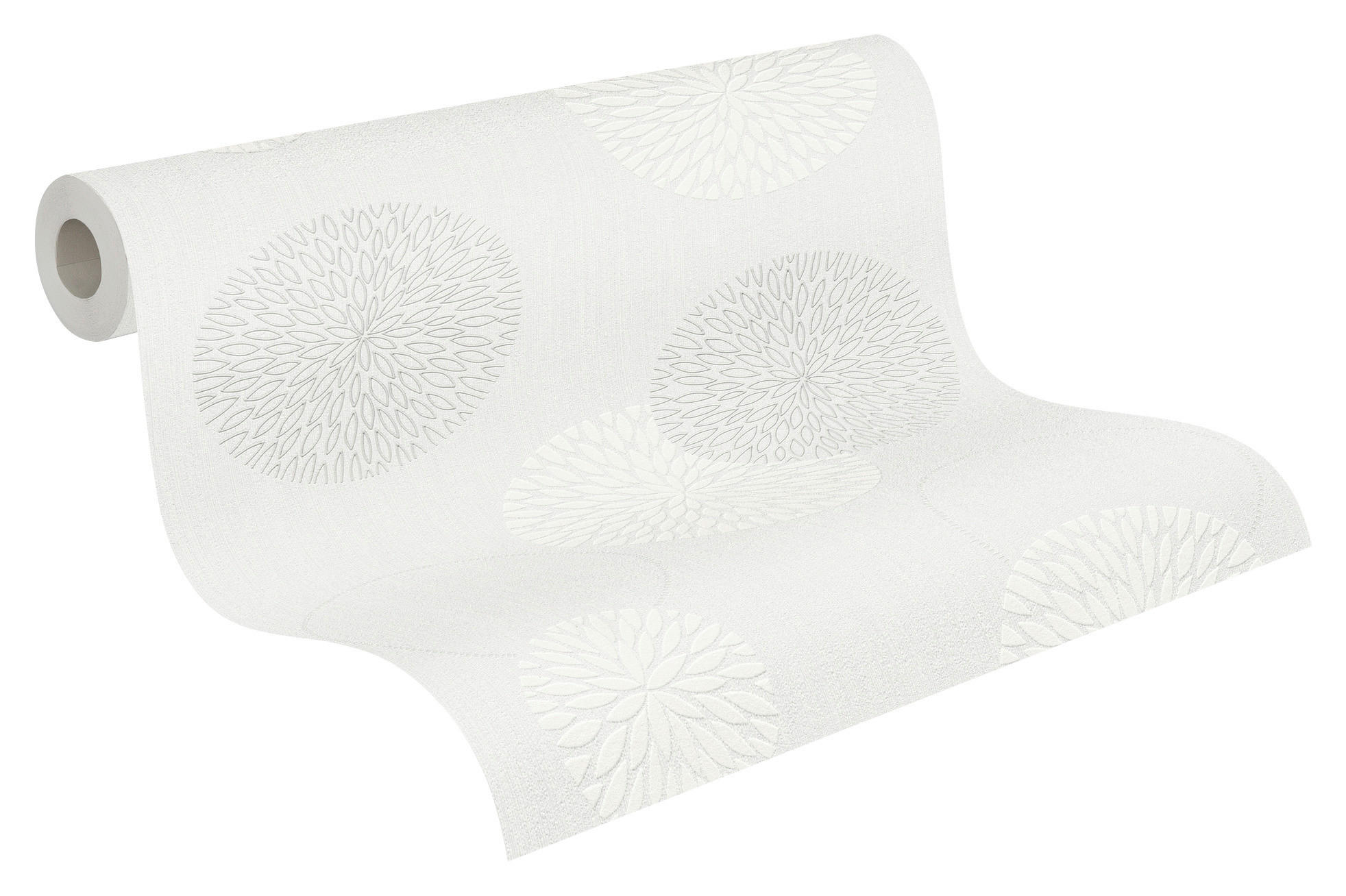 A.S.Creation Vliestapete Black & White Punkte creme B/L: ca. 53x1005 cm Black & White - creme (53,00/1005,00cm) - A.S.Creation
