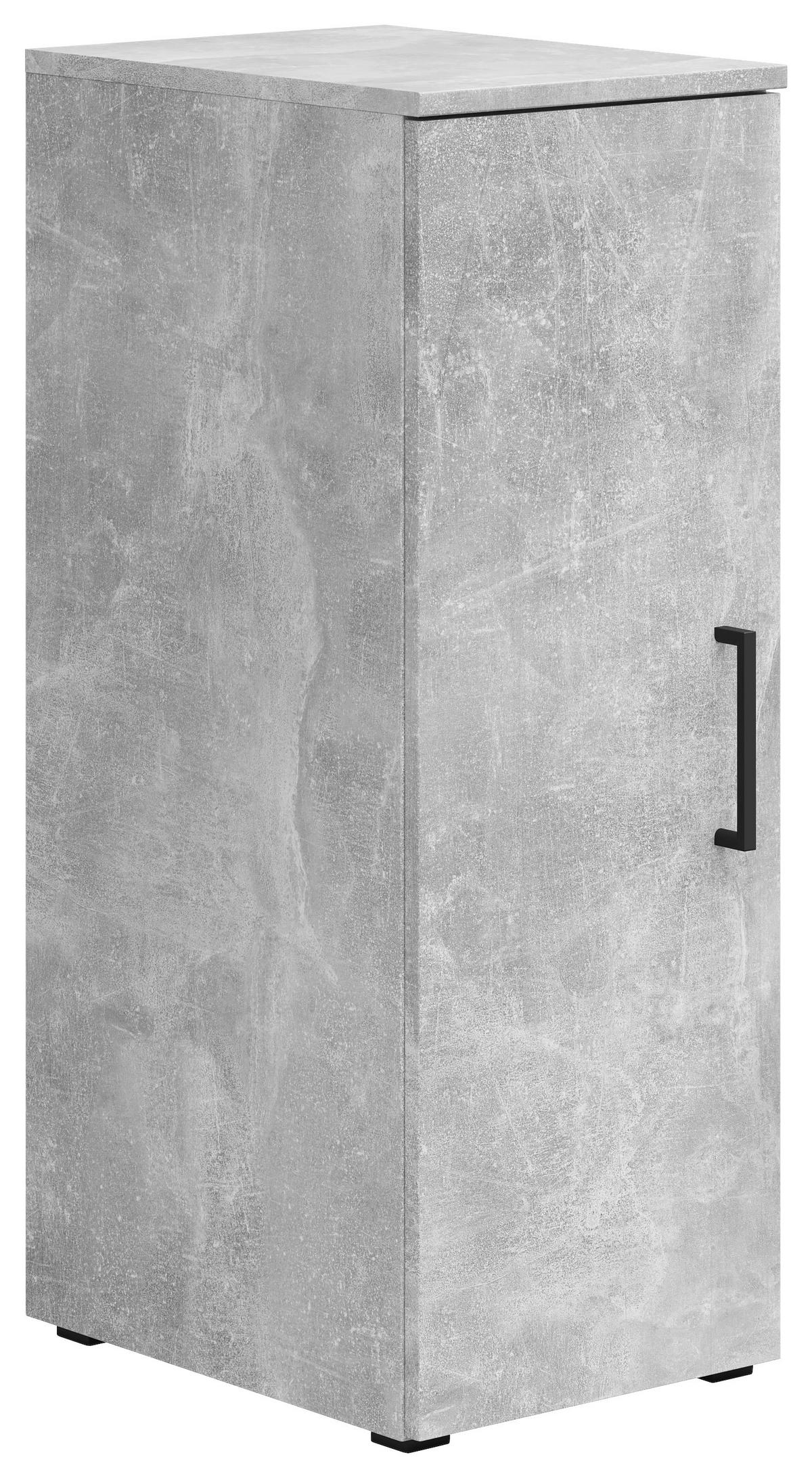 Schrank Multi-Stauraum Typ 4 Beton Optik B/H/T: ca. 30x83x40 cm Multi-Stauraum Typ 4 - Beton (30,00/83,00/40,00cm)