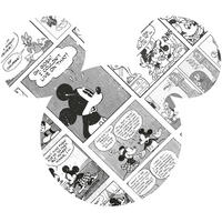 Komar Wandtattoo Mickey Head Comic Cartoon  Mickey Head Comic Cartoon B/L: ca. 125x125 cm Mickey Head Comic Cartoon - (125,00/125,00cm) - Komar