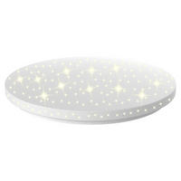 Blulaxa LED-Deckenleuchte weiß Metall Kunststoff H/D: ca. 5,5x28 cm 1 Brennstellen LED-Deckenleuchte_Promina-S - weiß (28,00/5,50cm) - Blulaxa