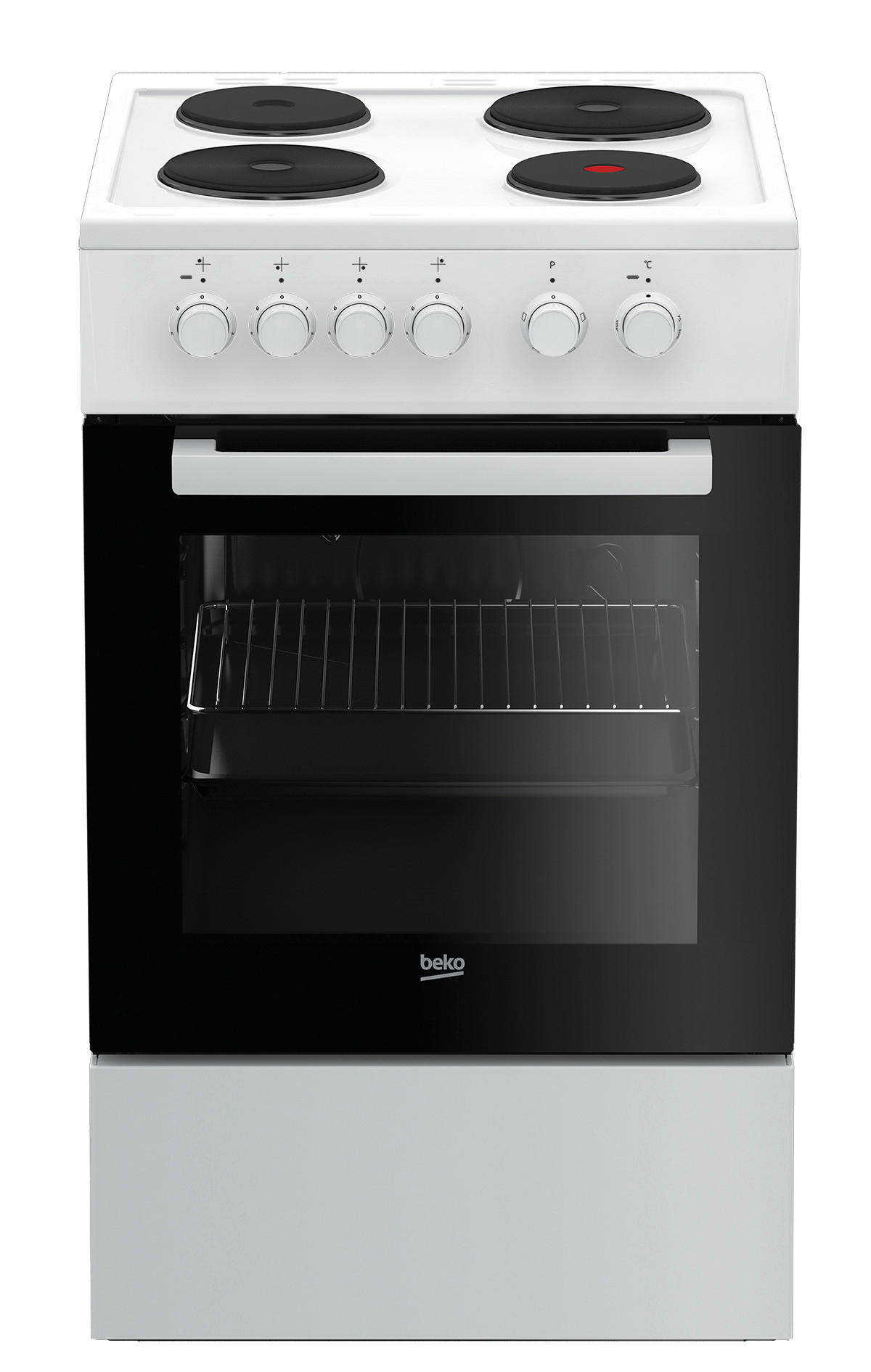 Beko Stand-Elektroherd weiß B/H/T: ca. 50x85x60 cm Stand-Elektroherd FSS56000GW - weiß (50,00/85,00/60,00cm) - beko