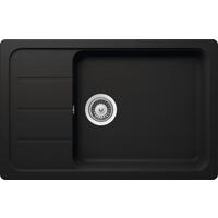 SCHOCK Einbauspüle Formhaus Nero Cristalite B/H/T: ca. 78x29,9x50 cm Formhaus - Nero (78,00/29,90/50,00cm) - SCHOCK