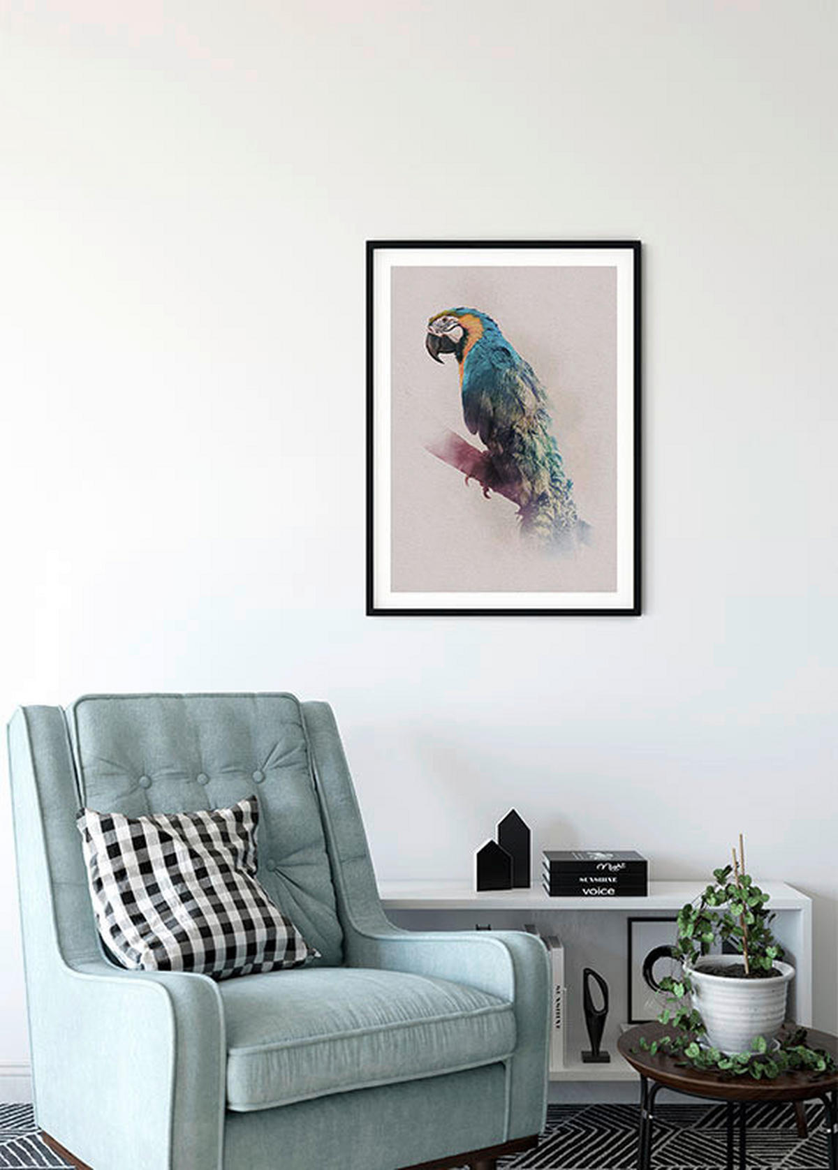 Komar Poster Animals Paradise Parrot Tiere B/L: ca. 30x40 cm Animals Paradise Parrot - (30,00/40,00cm) - Komar