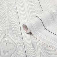 d-c-fix Klebefolie Holzoptik grau weiß B/L: ca. 90x210 cm Klebefolie shabby wood - weiß/grau (90,00/210,00cm) - d-c-fix