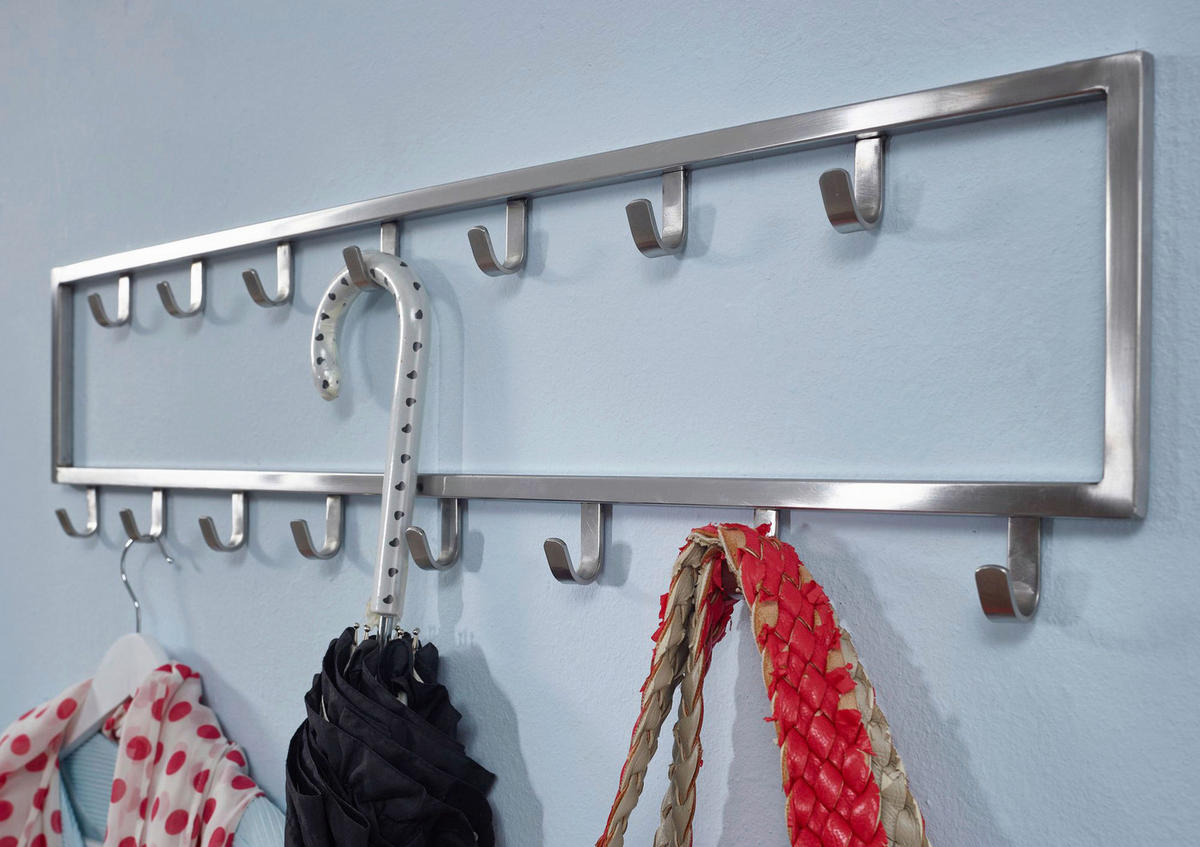 Garderobe B/H/T: ca. 80x20x4 cm Garderobe - (80,00/20,00/4,00cm) - Wohnling