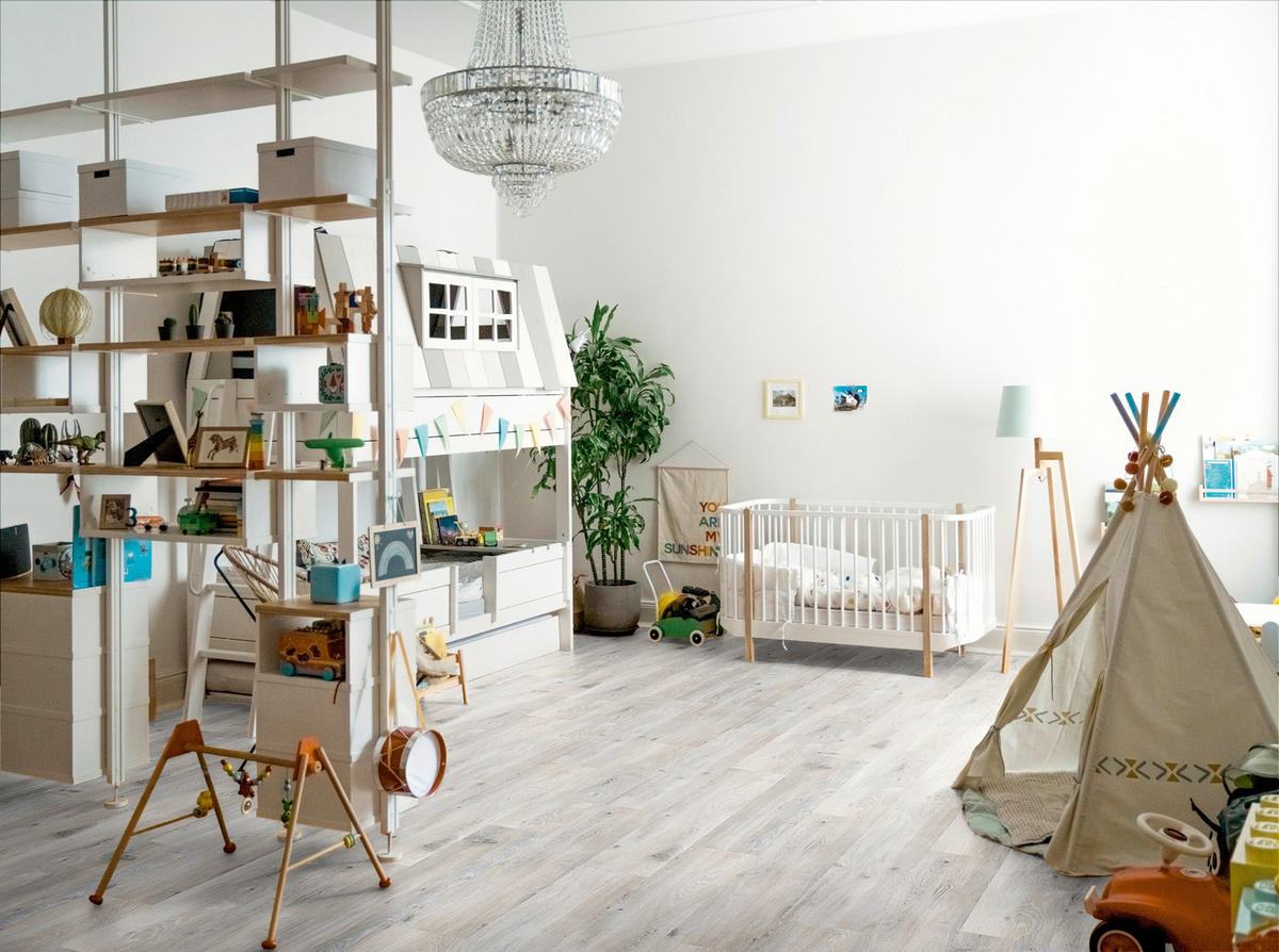 Click-Vinylboden Vintage Eiche ca. 2,23 m² im Paket  B/L: ca. 22,8x121,92 cm pro Paket Vintage Eiche ca. 2,23 m² im Paket - (22,80/121,92cm)