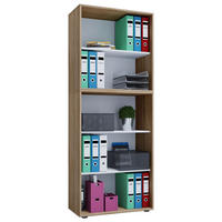 Regal Lona XXL ohne Türen Eiche Sonoma Nachbildung weiß B/H/T: ca. 70x183x37 cm Lona XXL ohne Türen - Eiche/weiß (70,00/183,00/37,00cm) - VCM Möbel