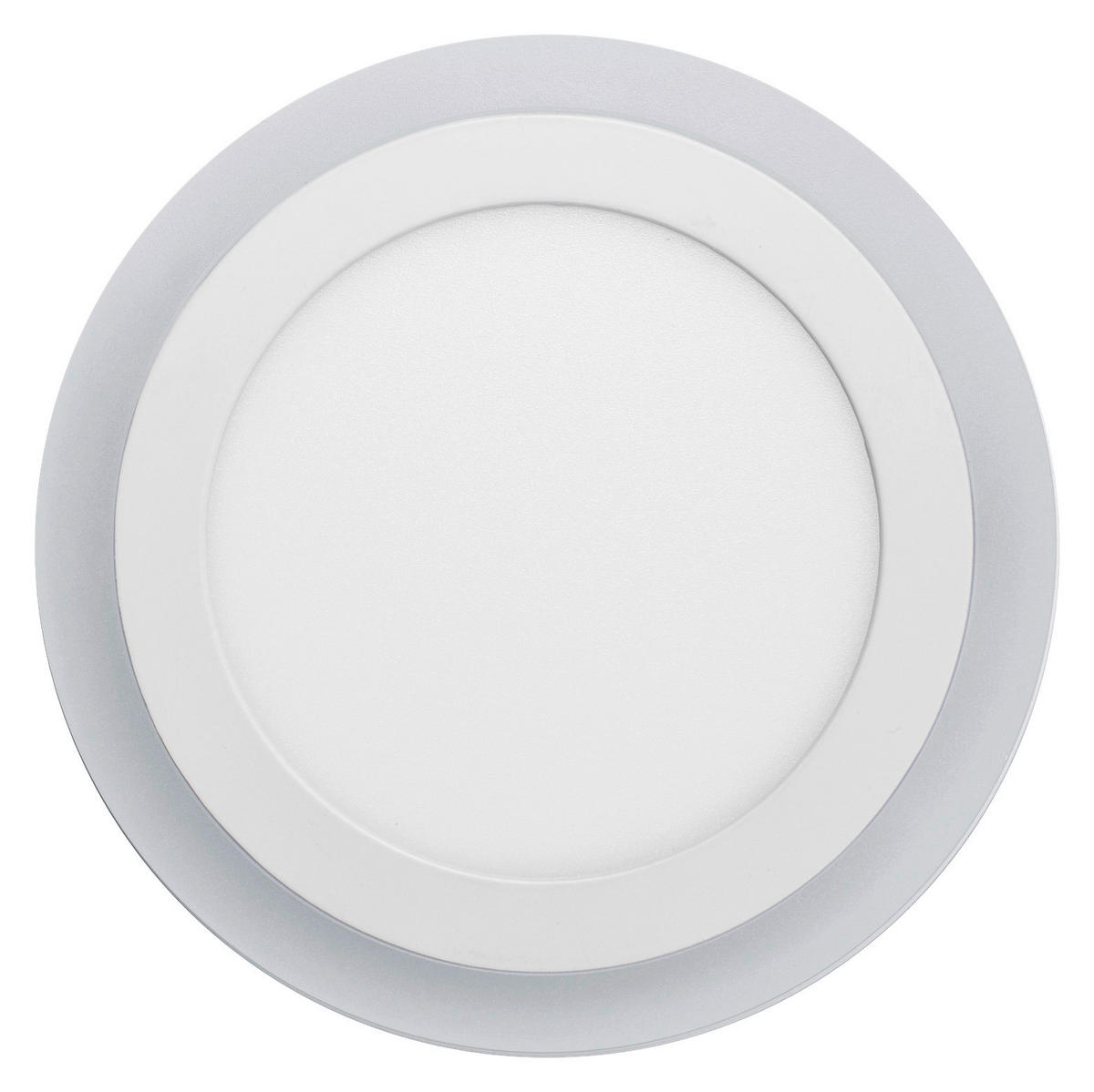 LEDVANCE LED-Wand-/Deckenleuchte 260511 weiß Aluminium Kunststoff H/D: ca. 3,8x19,8 cm Click White Round - weiß (19,80/3,80cm) - LEDVANCE