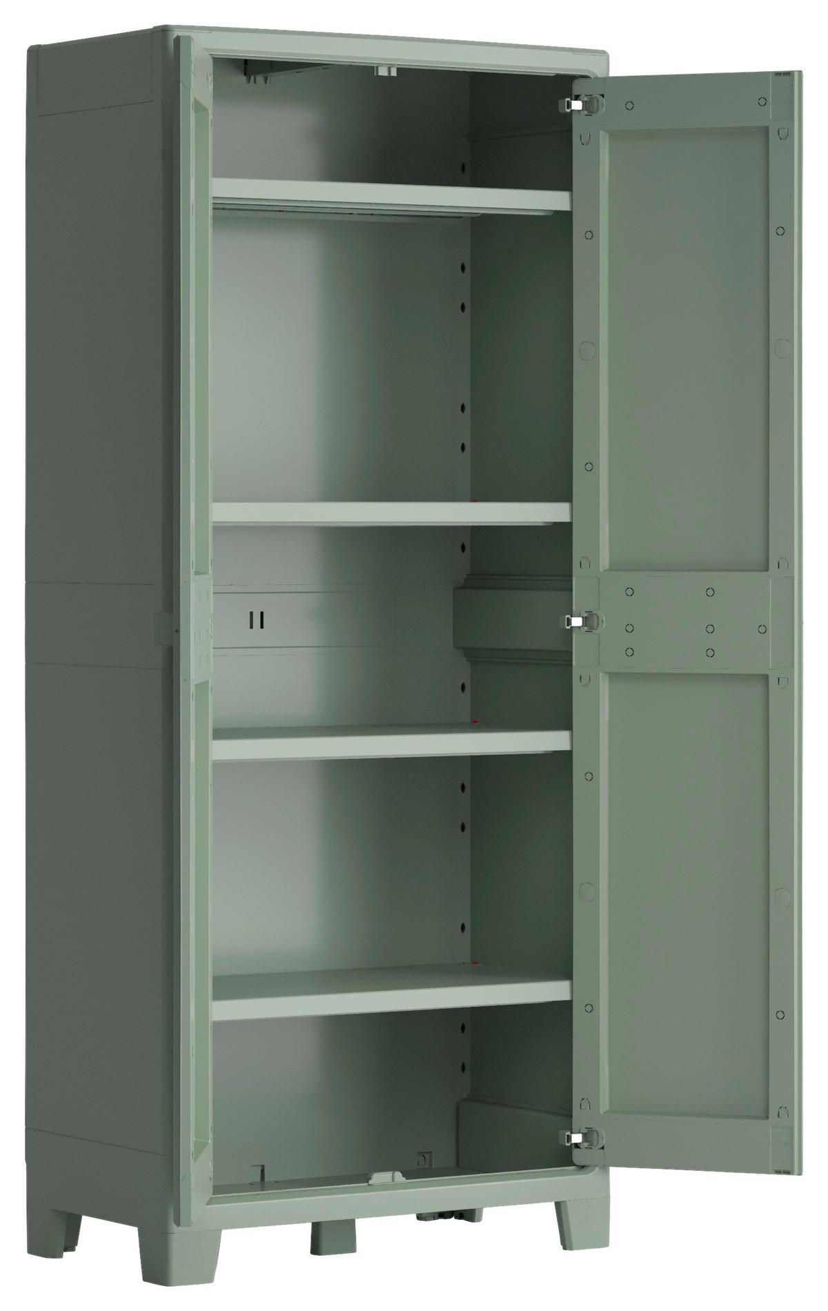 Keter Kunststoffschrank Planet Outdoor Jade Kunststoff B/H/T: ca. 80x182x44 cm Planet Outdoor - Jade (80,00/182,00/44,00cm) - Keter