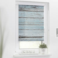Rollo Bretter Vintage petrol B/L: ca. 45x150 cm Bretter Vintage - petrol (45,00/150,00cm) - LICHTBLICK