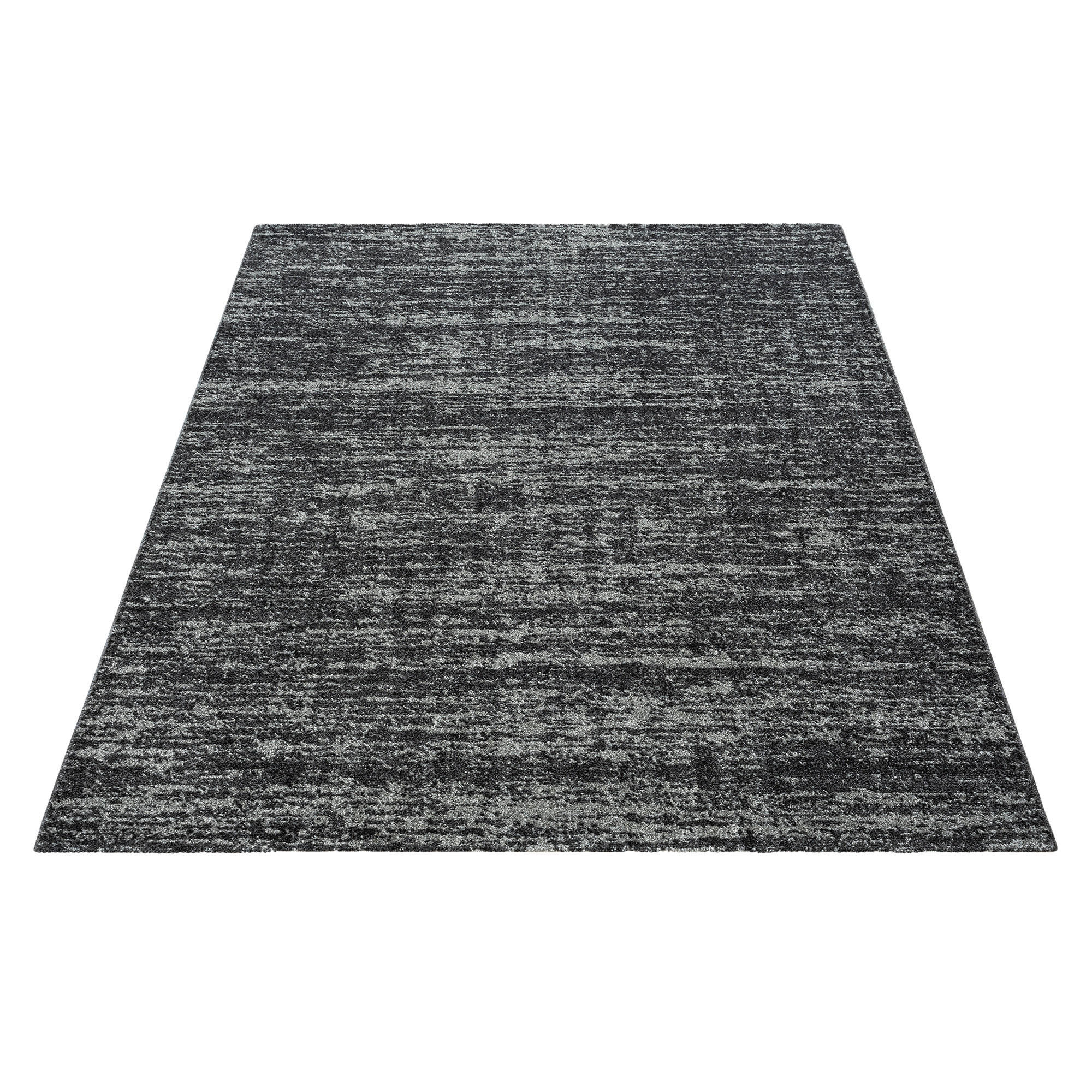 Sanat Kurzflorteppich OSLO schwarz B/L: ca. 80x150 cm OSLO - schwarz (80,00/150,00cm) - Sanat