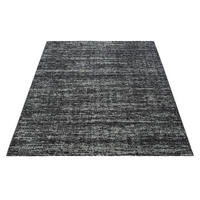 Sanat Kurzflorteppich OSLO schwarz B/L: ca. 80x150 cm OSLO - schwarz (80,00/150,00cm) - Sanat