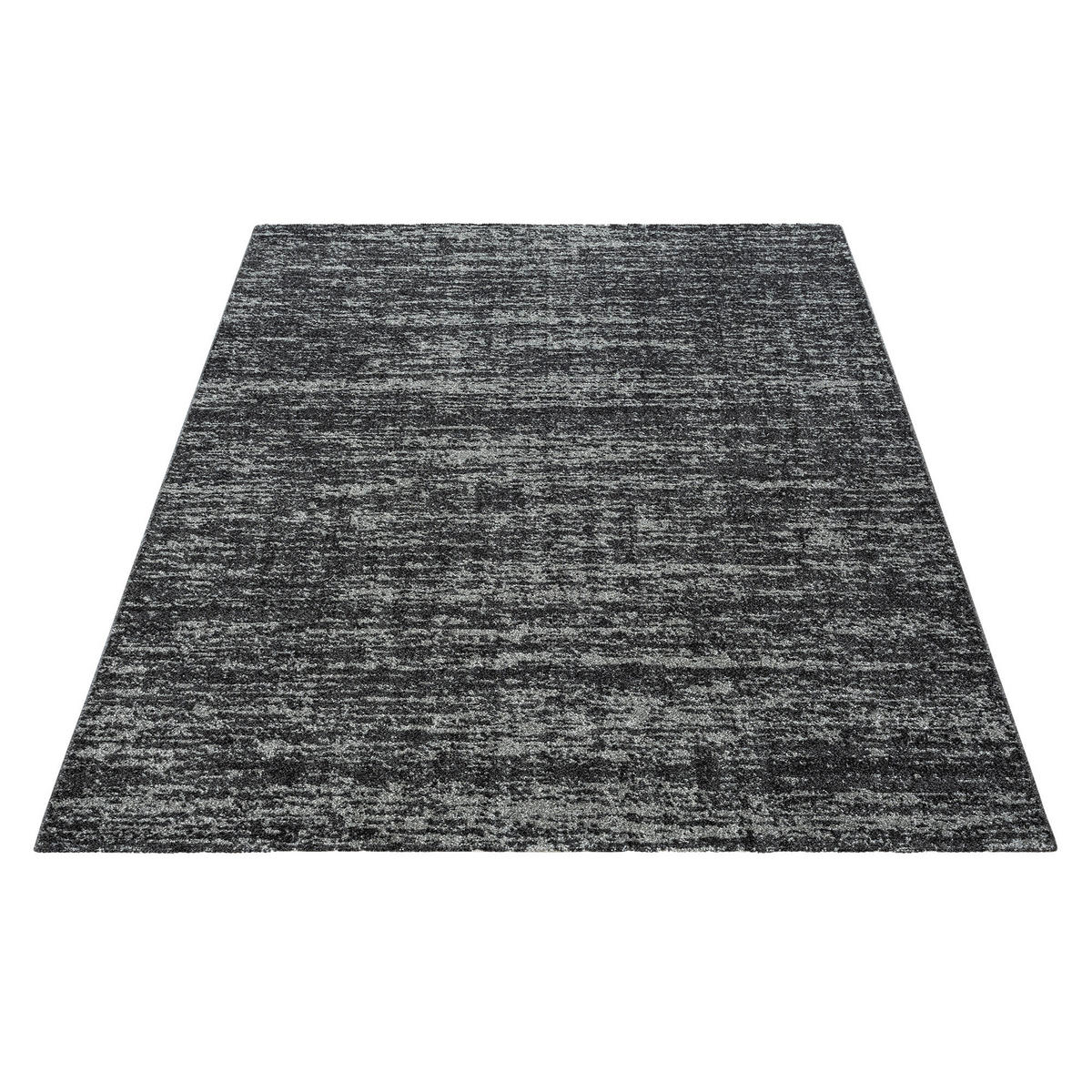 Sanat Kurzflorteppich OSLO schwarz B/L: ca. 80x150 cm OSLO - schwarz (80,00/150,00cm) - Sanat