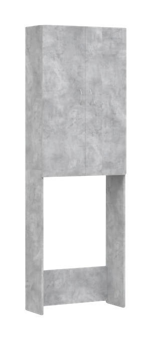 Waschmaschinenschrank Beton Waschmaschinenschrank - Beton - vidaXL