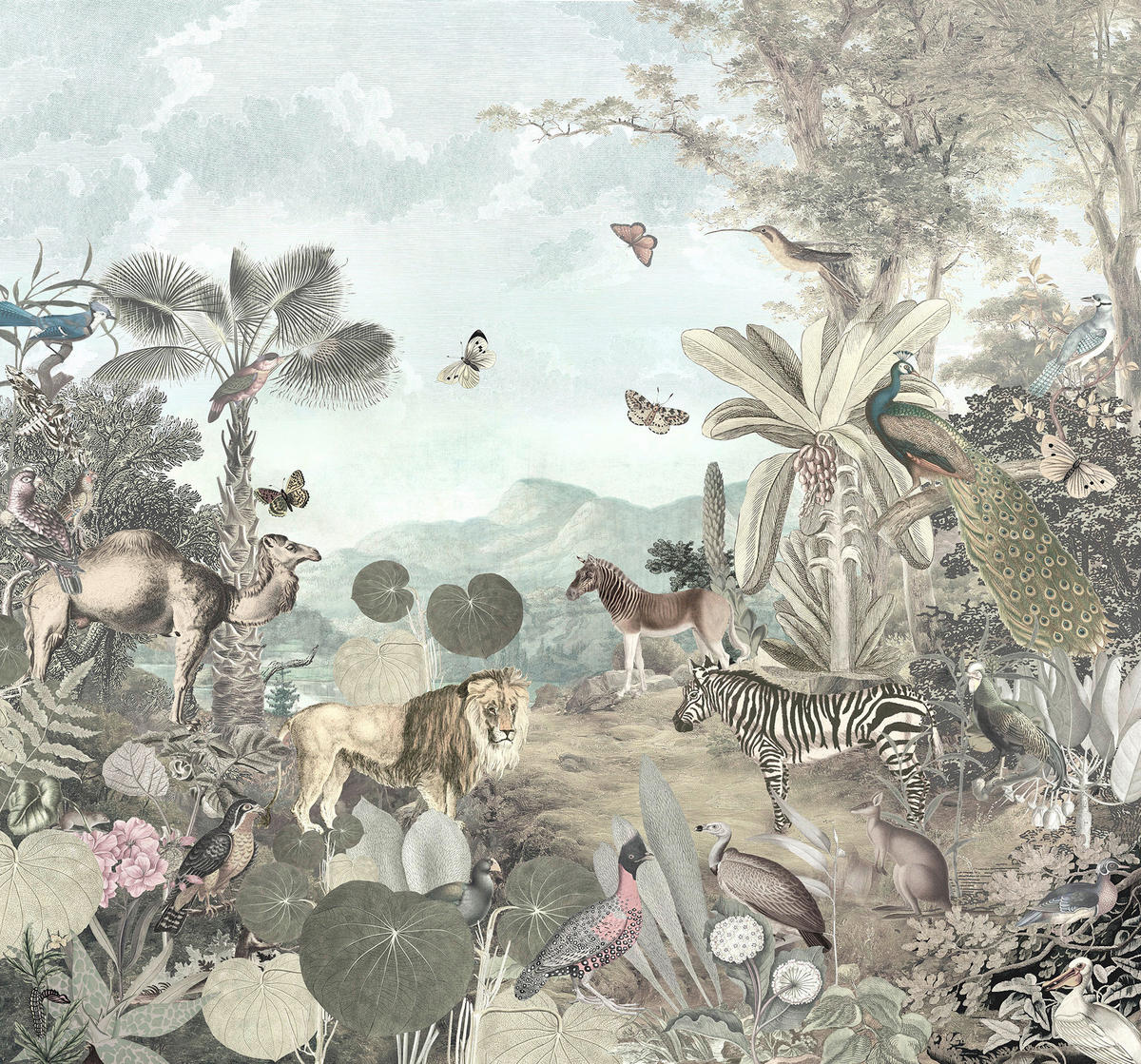 Komar Fototapete Peace and Harmony B/L: ca. 300x280 cm Peace and Harmony - (300,00/280,00cm) - Komar