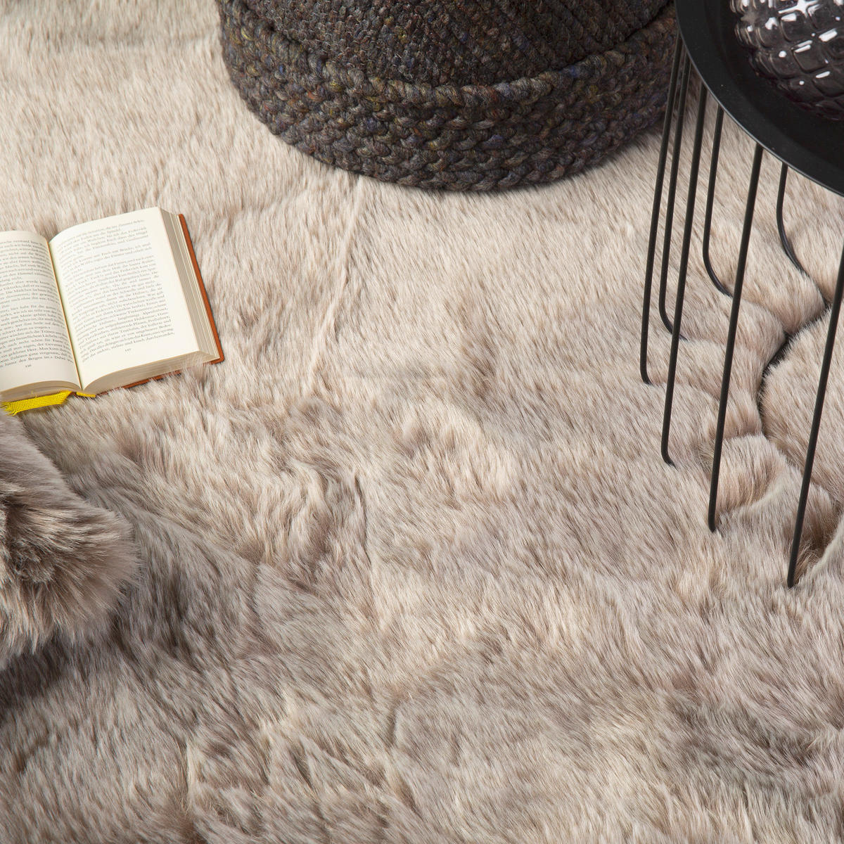 Obsession Teppich My Sonnet taupe B/L: ca. 160x230 cm My Sonnet - taupe (160,00/230,00cm) - Obsession