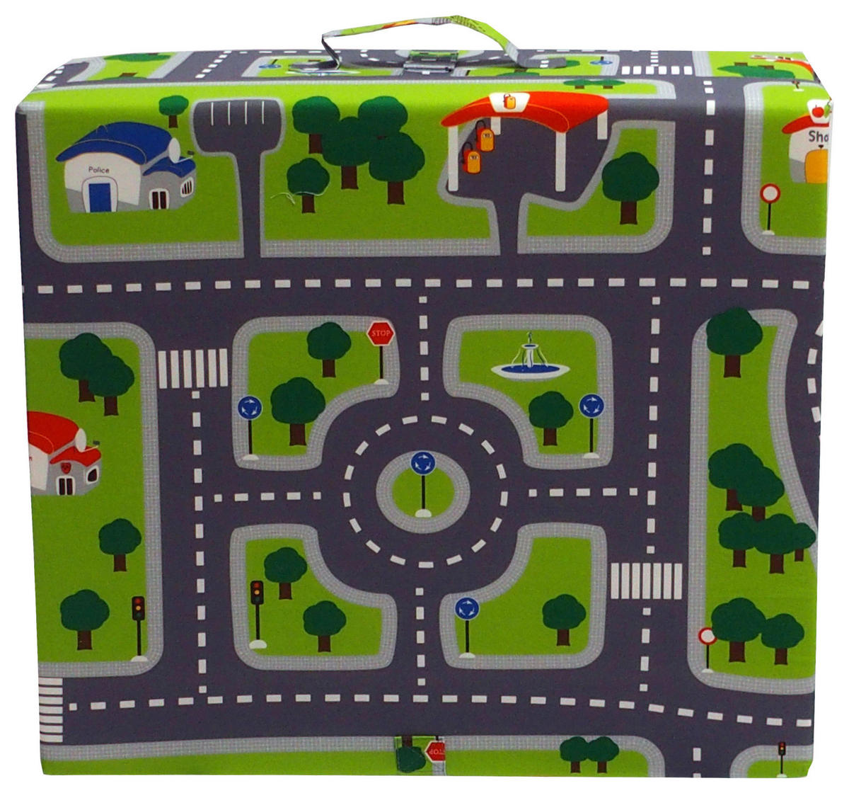 Faltmatratze Samba bunt Liegefläche B/L: ca. 70x190 cm Samba - bunt (70,00/9,00/190,00cm)