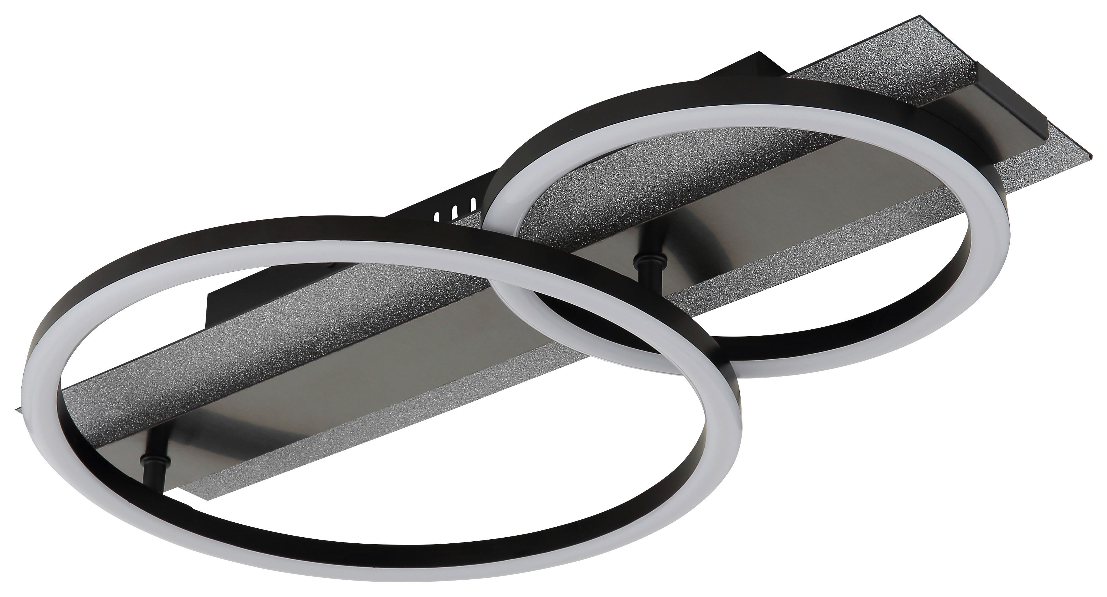 GLOBO Deckenventilator Deckenleuchte-Norberto - schwarz (32,00/10,00/52,50cm) - GLOBO