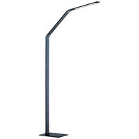 Fischer & Honsel LED-Stehleuchte 45841 weiß anthrazit Acryl Metall B/H/T: ca. 17x133x69 cm 1 Brennstellen Geri - weiß/anthrazit (17,00/133,00/69,00cm) - Fischer & Honsel