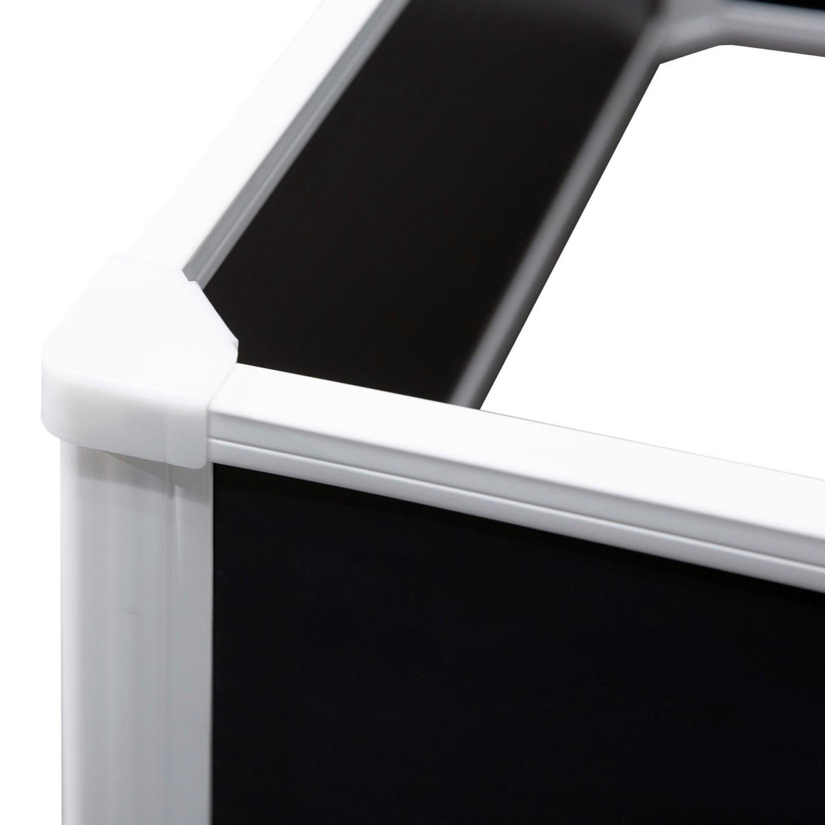 Outsunny Hochbeet grau B/H/L: ca. 80x30x100 cm Hochbeet - grau (100,00/80,00/30,00cm) - Outsunny