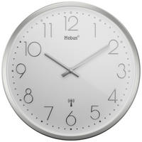Mebus Wanduhr weiß D: ca. 25 cm Wanduhr_Funk - weiß (25,00cm) - Mebus