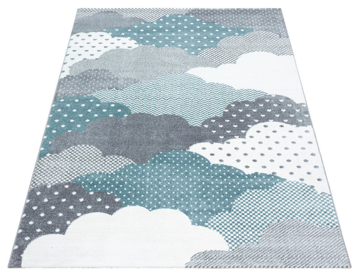 Ayyildiz Teppich BAMBI blau B/L: ca. 120x170 cm BAMBI - blau (120,00/170,00cm) - Ayyildiz