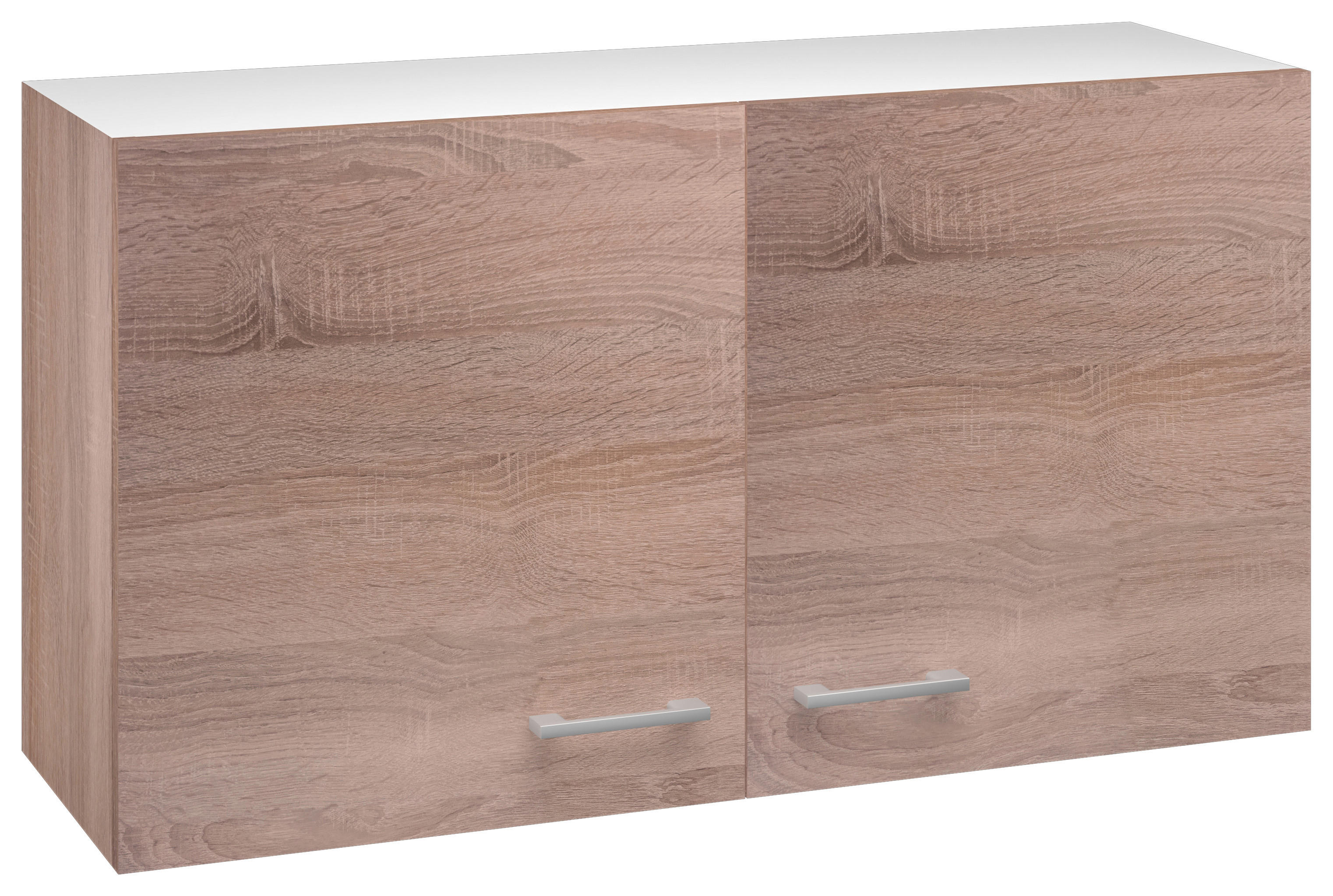 Hängeschrank Samoa weiß Eiche Nachbildung B/H/T: ca. 100x54,8x32 cm Samoa - Eiche/weiß (100,00/54,80/32,00cm) - Flex-Well