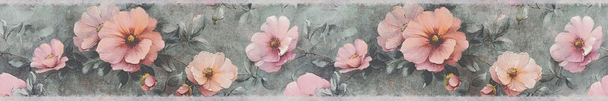 A.S.Création Bordüre rosa B/H/D: ca. 10x500x6,8 cm Bordüre_selbstklebend - rosa (6,80/500,00cm) - A.S.Creation