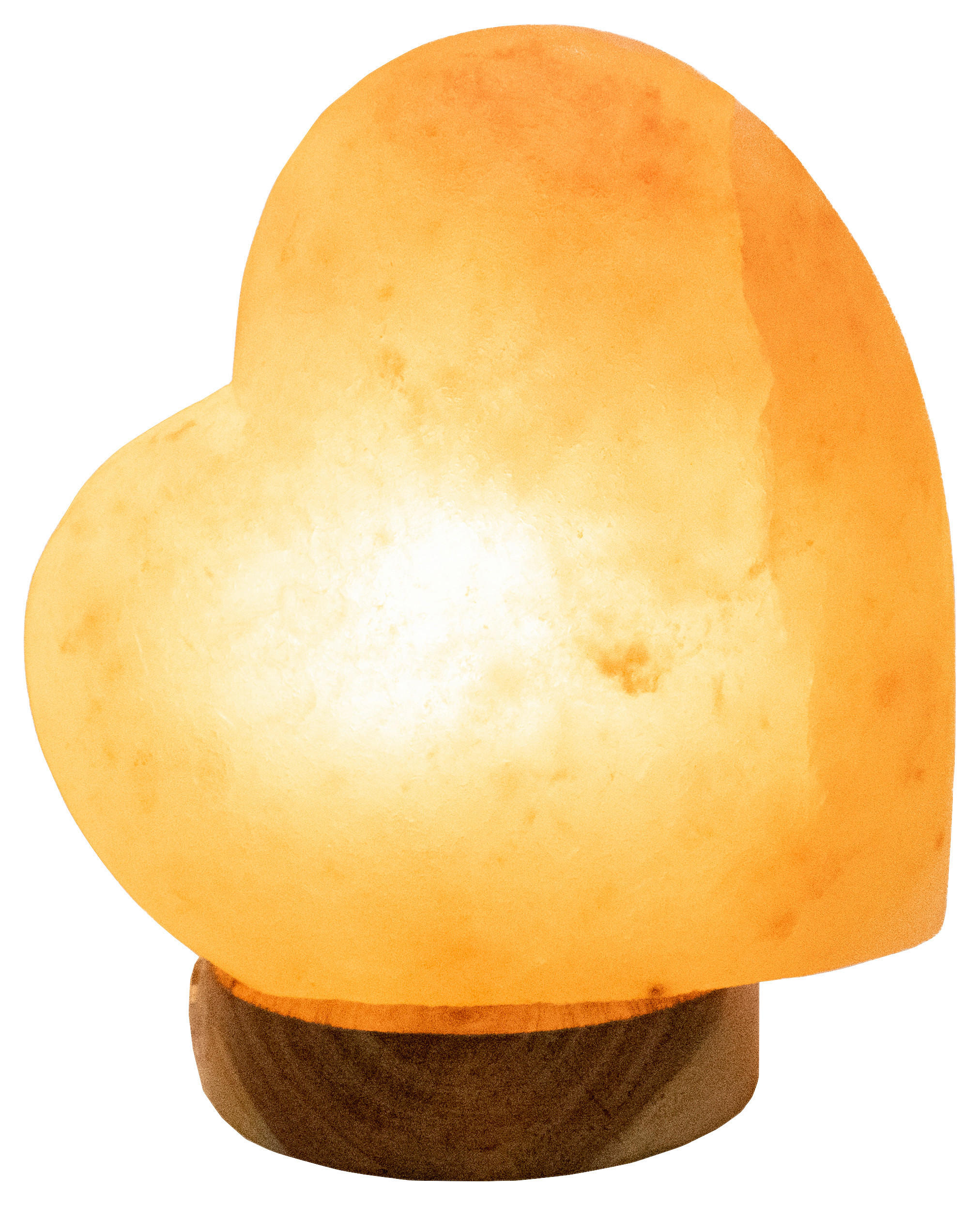 GLOBO Salzkristallleuchte Stone 28308 natur Holz H: ca. 19 cm 1 Brennstelle günstig online kaufen
