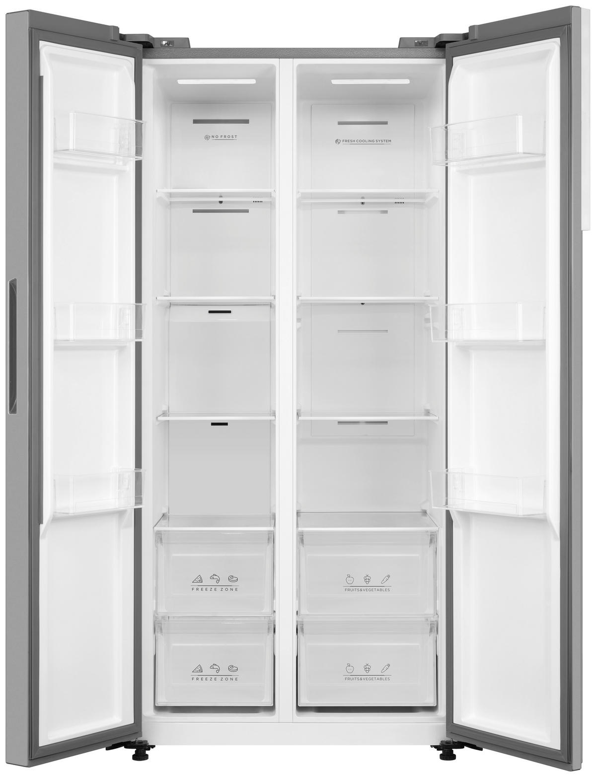 POCOline Side-by-Side SBS179-460EIXDNF Inox B/H/T: ca. 83,5x177,5x63,5 cm Side-by-Side SBS179-460EIXDNF - Inox (83,50/177,50/63,50cm) - POCOline