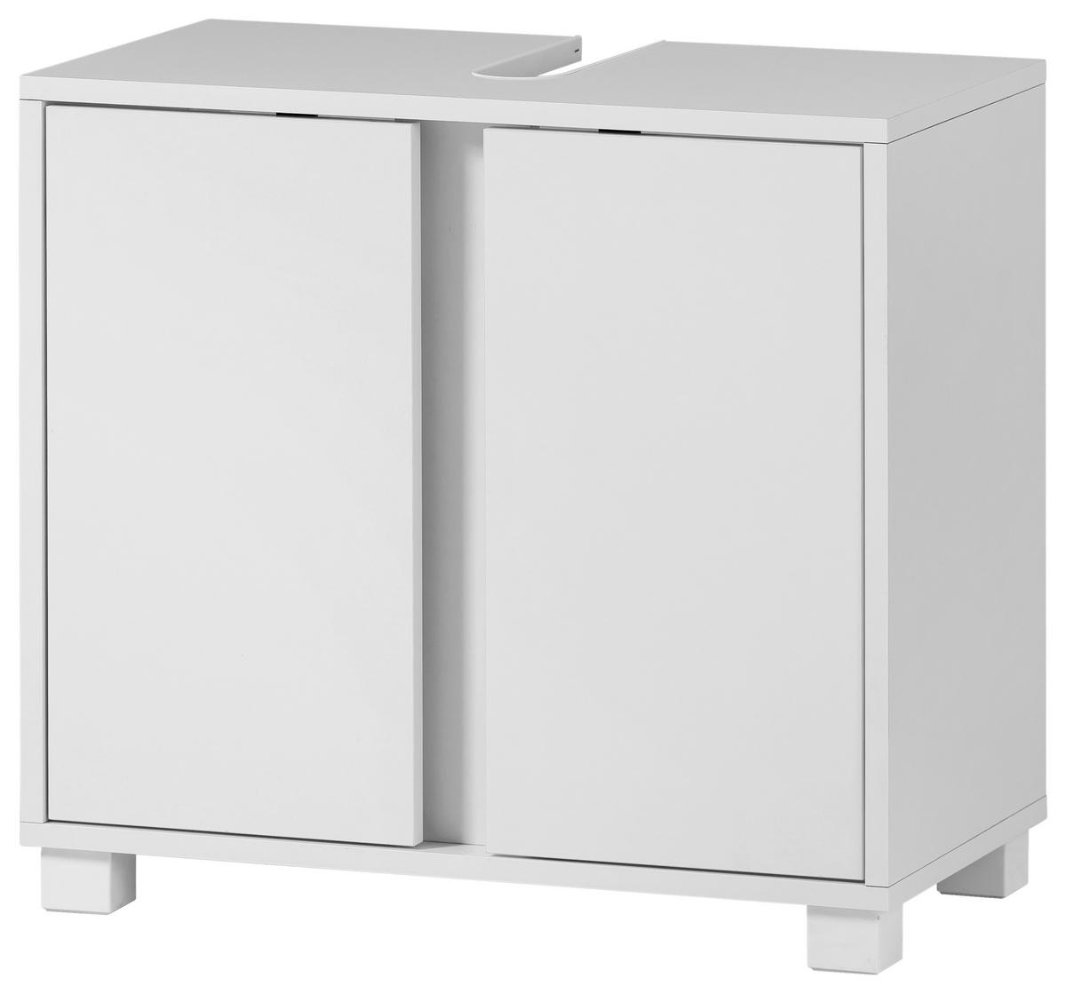 Waschbeckenunterschrank Dex weiß matt B/H/T: ca. 60,2x56x33 cm Dex - weiß (60,20/56,00/33,00cm) - Möbelpartner