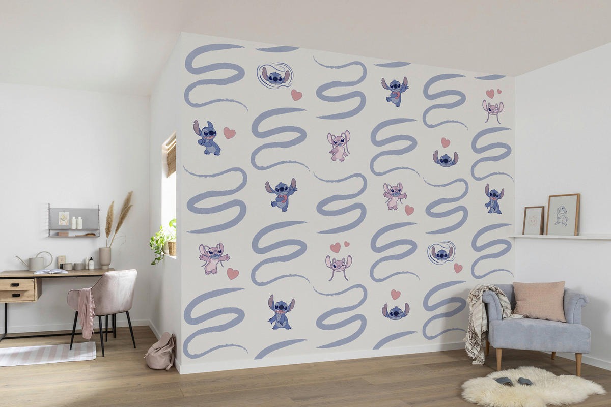 Komar Fototapete Lilo und Stitch Be Kind B/L: ca. 300x250 cm Lilo und Stitch Be Kind - (300,00/250,00cm) - Komar