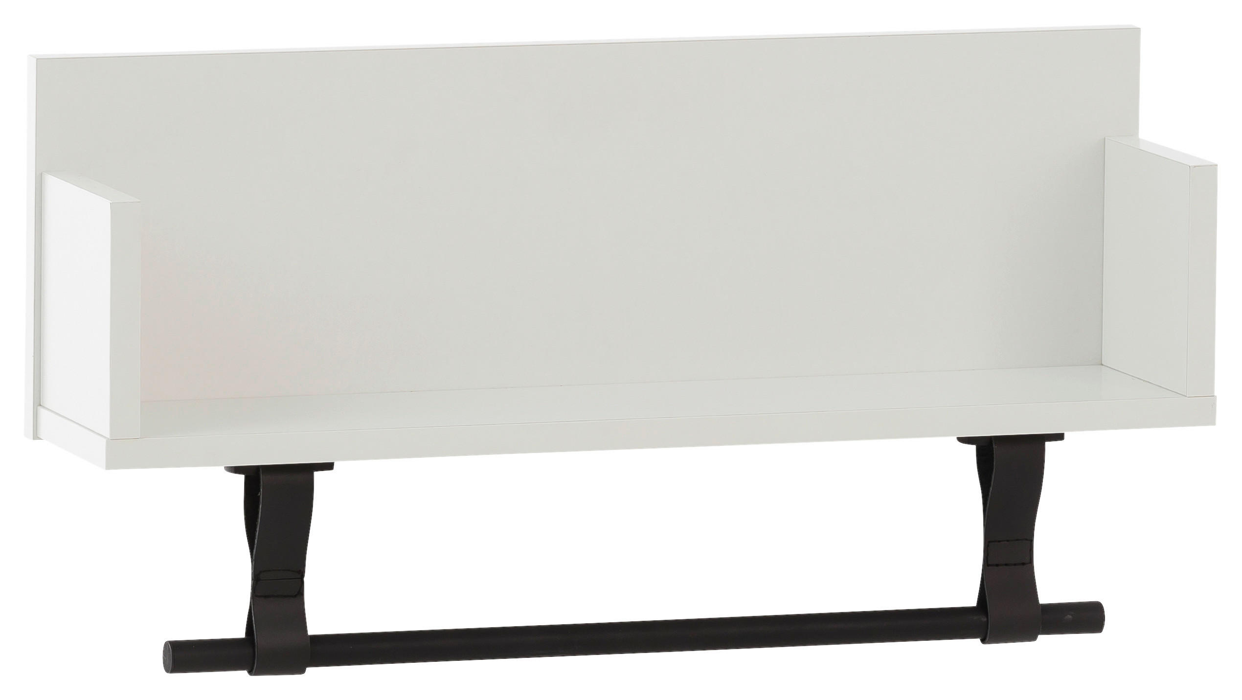Regal Ella weiß matt B/H/T: ca. 59,8x31,5x13,5 cm Ella - weiß (59,80/31,50/13,50cm) - Möbelpartner