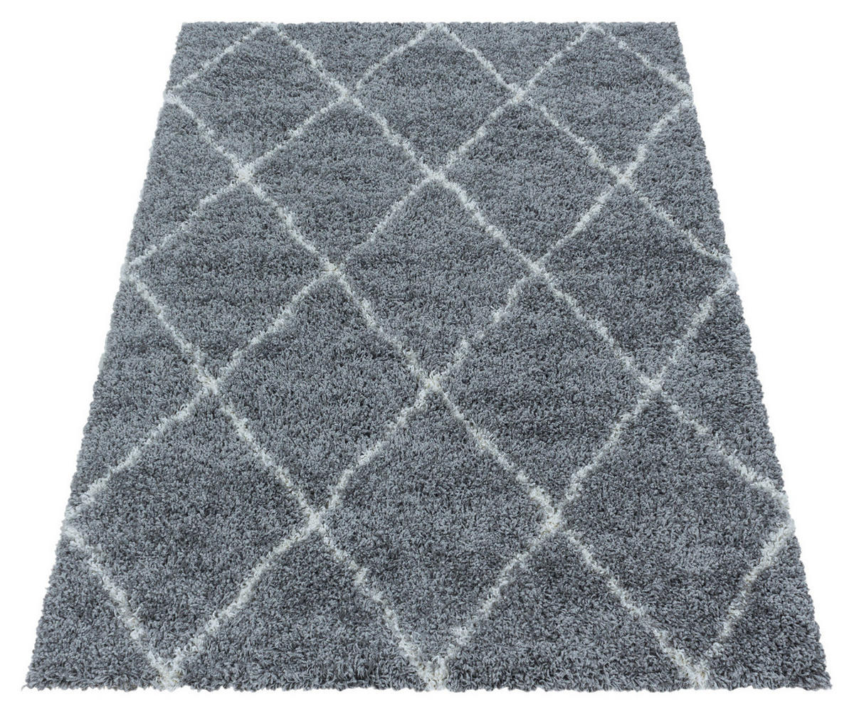 Ayyildiz Teppich ALVOR grau B/L: ca. 80x250 cm ALVOR - grau (80,00/250,00cm) - Ayyildiz