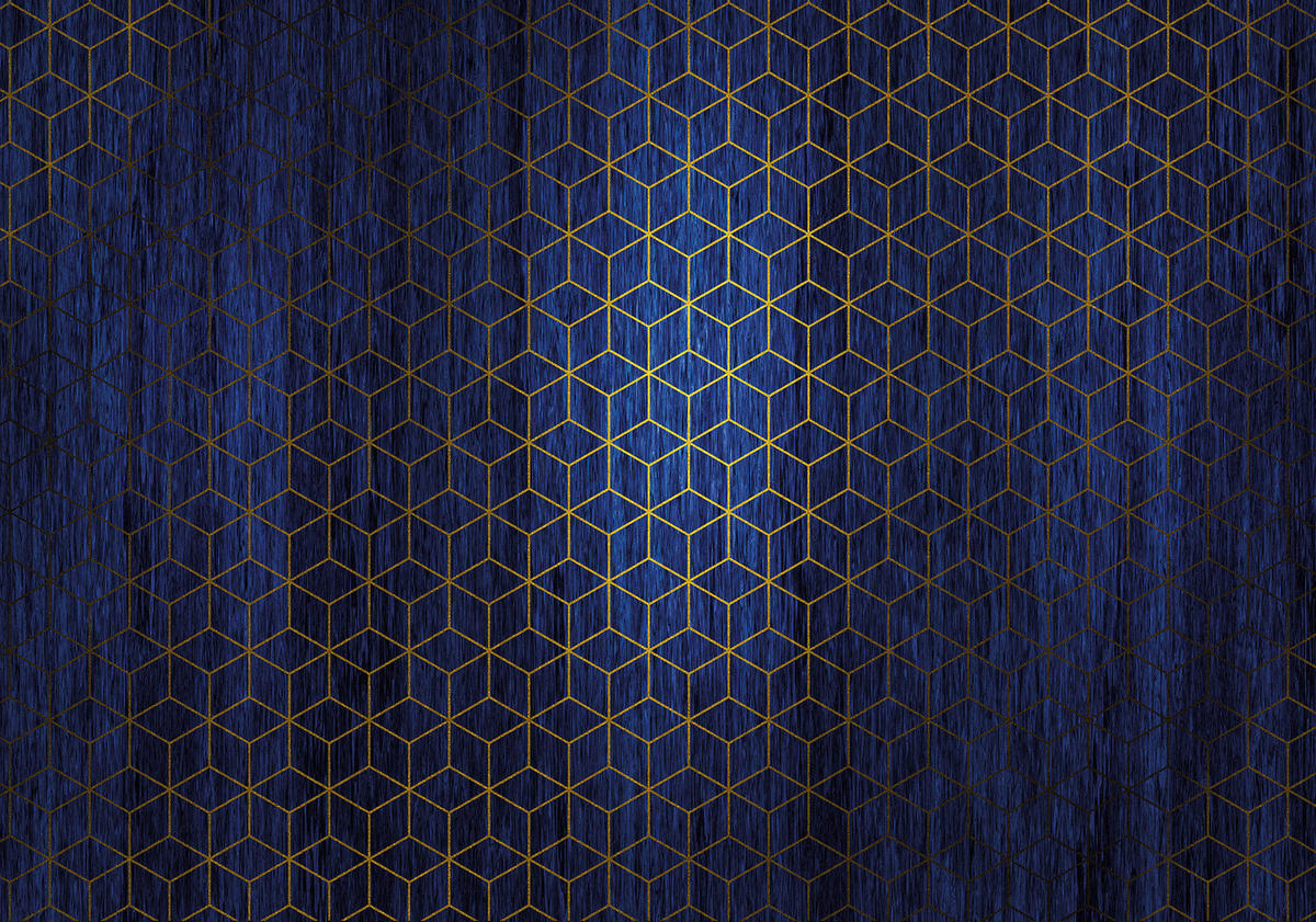 Komar Fototapete Mystique Bleu B/L: ca. 400x280 cm Mystique Bleu - (400,00/280,00cm) - Komar