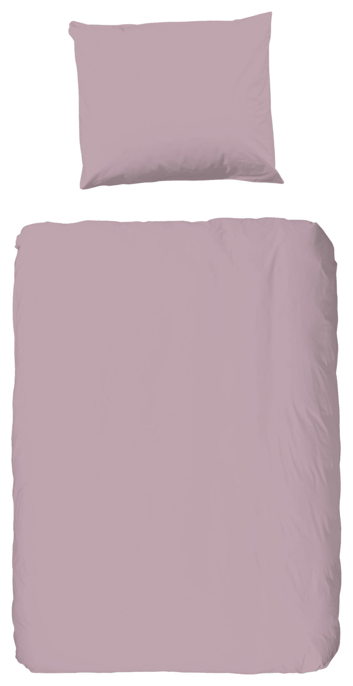 Bettwäsche rosa Baumwolle B/L: ca. 120x150 cm Bettwäsche-Baumwolle - rosa (120,00/150,00cm) - Good Morning