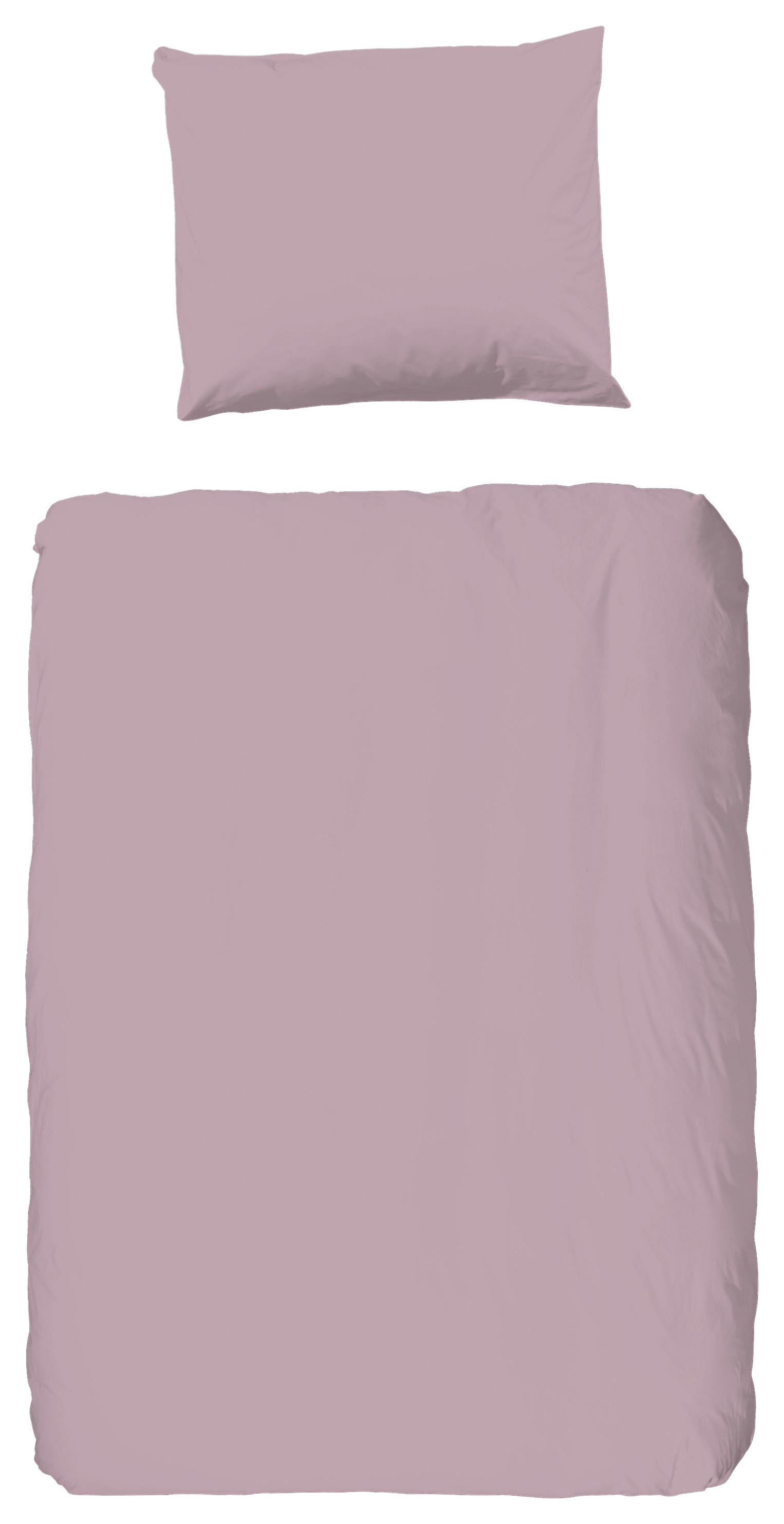 Baumwoll Bettwäsche rosa Baumwolle B/L: ca. 120x150 cm